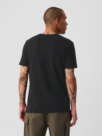 Jersey V-ringad T-shirt