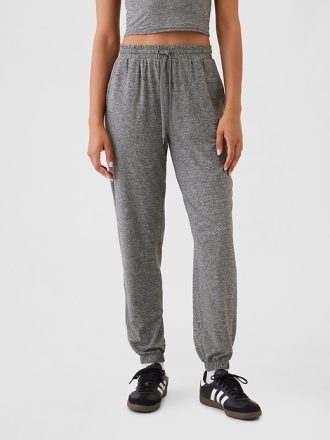 Joggingbyxor från GapFit lättviktsborstad jersey