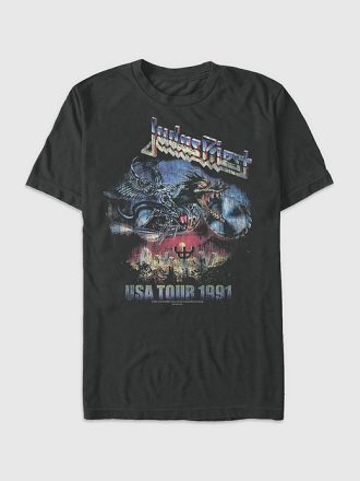 Judas Priest USA Tour 1991 Grafisk T-shirt