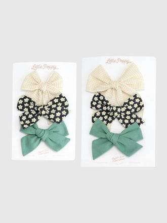 Kayla Bow Clip Set