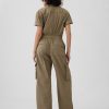 Khaki Utility Jumpsuit Khaki Utility Jumpsuit