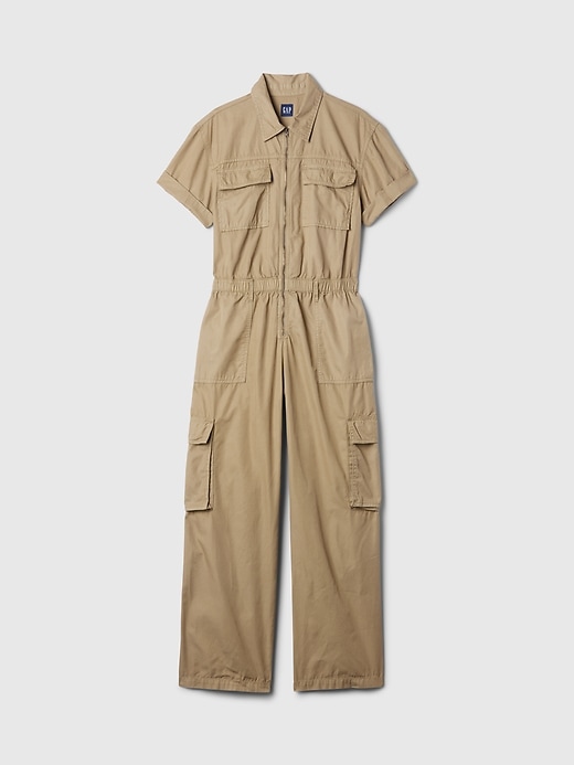 Khaki Utility Jumpsuit Khaki Utility Jumpsuit