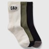 Kids Arch Logo Crew Socks (3-pack)