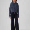 Kids Cable Knit Cropped Sweater