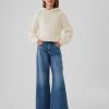 Kids Cable Knit Cropped Sweater