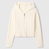 Kids CashSoft Cable Knit Sweater Hoodie