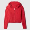 Kids CashSoft Cable Knit Sweater Hoodie