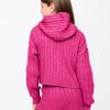 Kids CashSoft Cable Knit Sweater Hoodie