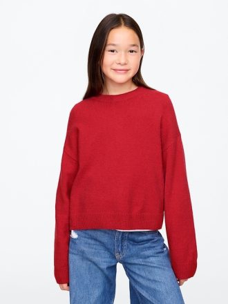 Kids CashSoft Crewneck-tröja