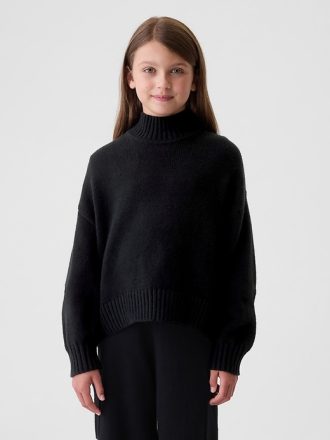 Kids CashSoft Oversized Mockneck-tröja