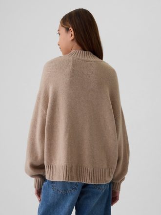Kids CashSoft Oversized Mockneck-tröja