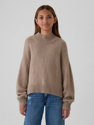 Kids CashSoft Oversized Mockneck-tröja
