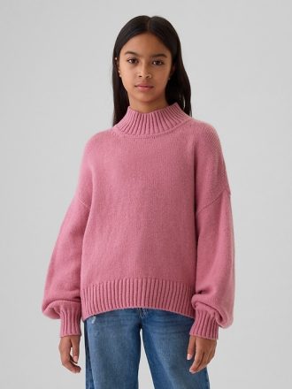 Kids CashSoft Oversized Mockneck-tröja