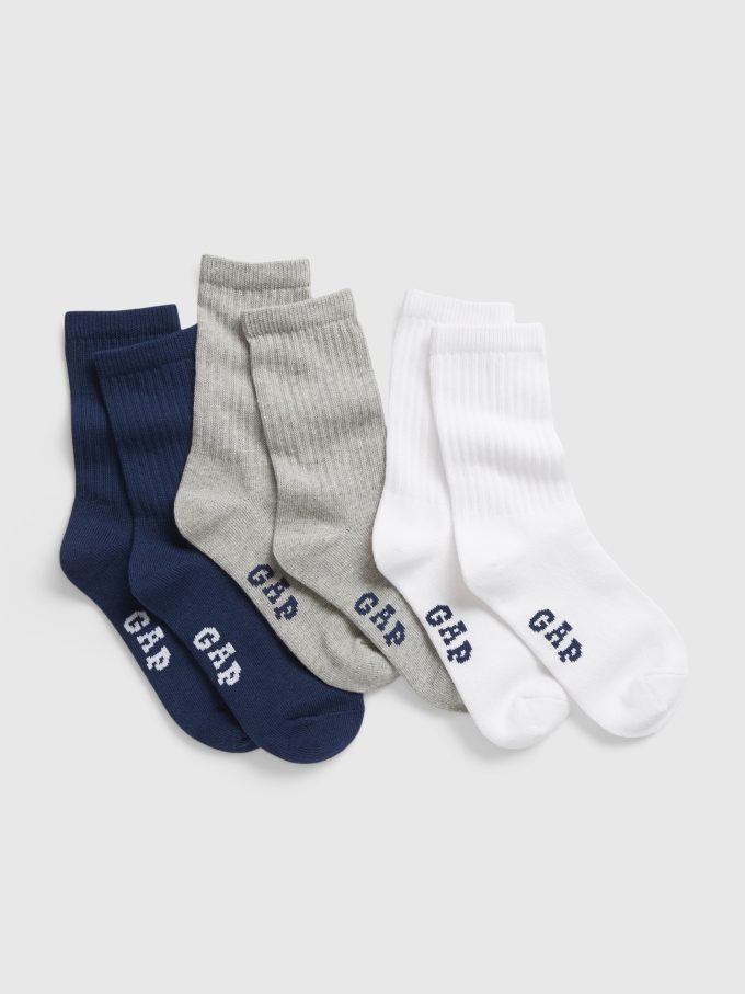 Kids Crew strumpor (3-pack)