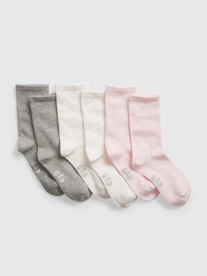 Kids Crew strumpor (3-pack)