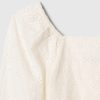 Kids Cropped Puff Sleeve Shirt