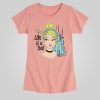 Kids Disney Princess Cinderella Life Is a Ball Fited Grafisk T-shirt med kort ärm