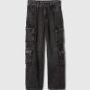 Kids Double Cargo Baggy Jeans