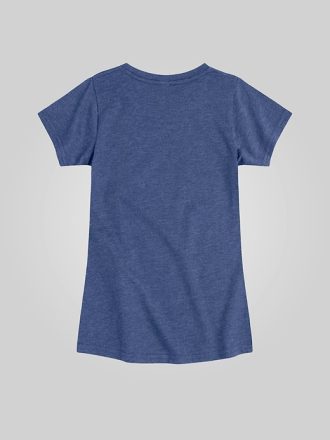 Kids Frozen Elsa Snowflake Fitted kortärmad grafisk t-shirt