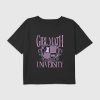 Kids Girl Math University Grafisk Boxy Crop Tee