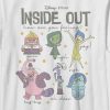 Kids Inside Out Emotions Grafisk T-shirt