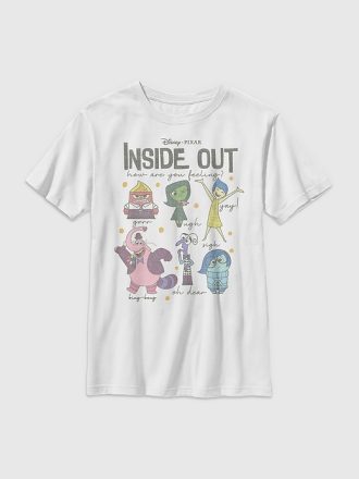 Kids Inside Out Emotions Grafisk T-shirt
