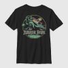 Kids Jurassic Park Vintage logotyp grafisk utslagsplats