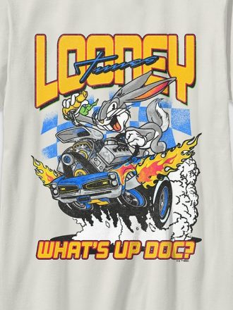 Kids Looney Tunes Racing Bugs grafisk T-shirt