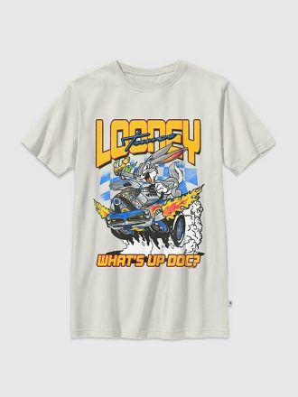 Kids Looney Tunes Racing Bugs grafisk T-shirt