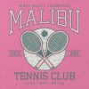 Kids Malibu Tennis Club Grafisk Boxy Crop Tee