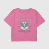Kids Malibu Tennis Club Grafisk Boxy Crop Tee