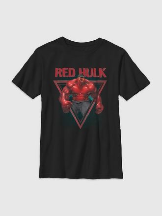Kids Marvel Red Hulk Thaddeus Ross grafisk T-shirt