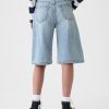 Kids Mid Rise Longline jeansshorts