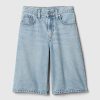Kids Mid Rise Longline jeansshorts