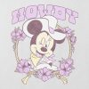 Kids Minnie Mouse Cowgirl blommig grafisk Boxy Crop T-shirt