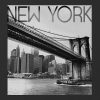 Kids New York Bridge Grafisk Boxy Crop Tee