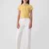 Kids Pique Cropped Polo Shirt Kids Pique Cropped Polo Shirt