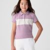 Kids Pique Cropped Polo Shirt Kids Pique Cropped Polo Shirt