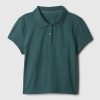 Kids Pique Cropped Polo Shirt Kids Pique Cropped Polo Shirt
