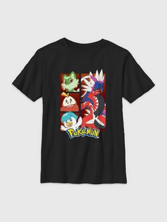 Kids Pokémon Gen 9 Starters Grafisk T-shirt