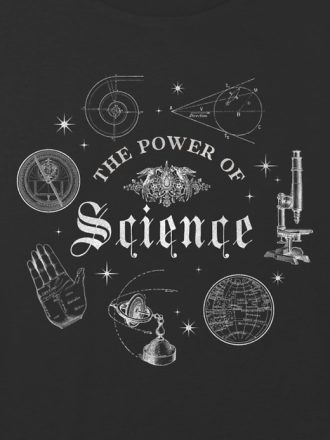 Kids Power of Science Grafisk Boxy Crop Tee