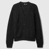 Kids Relaxed Shaker-Stitch Cardigan