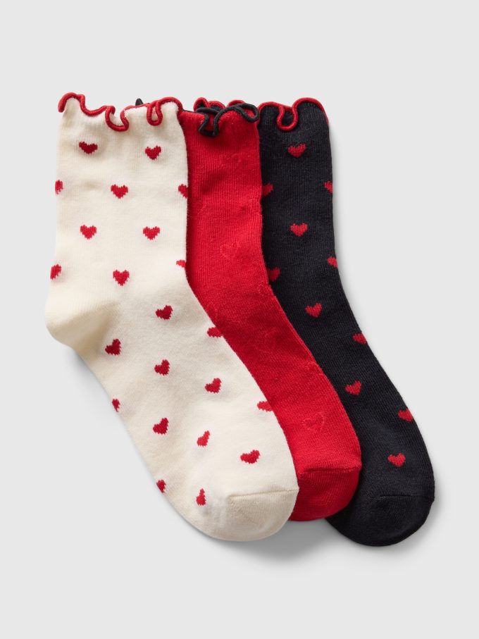 Kids Ruffle Crew Socks (3-pack)