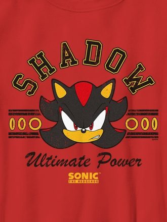 Kids Sonic The Hedgehog Shadow grafisk t-shirt