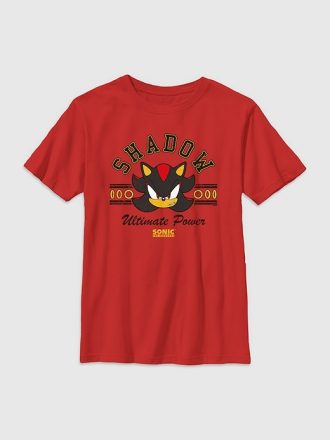 Kids Sonic The Hedgehog Shadow grafisk t-shirt