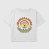 Kids Spongebob fantasi grafisk Boxy Crop Tee