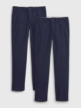 Kids Uniform Lived-In Khakis (2-pack)