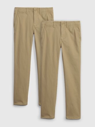 Kids Uniform Lived-In Khakis (2-pack)