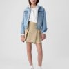 Kids Uniform Plisserad Khaki Skort