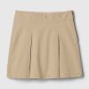 Kids Uniform Plisserad Khaki Skort